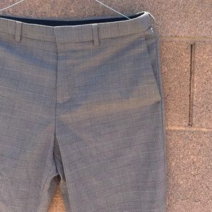 H&M Mens Plaid Dress Pants, 30x30, great condition